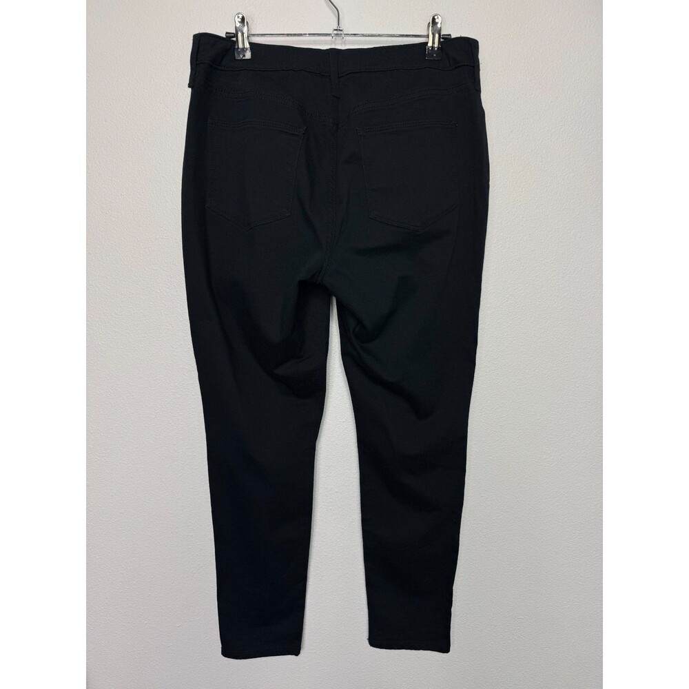 Universal Thread Size 10 Curvy Skinny Jeans Black Mid Rise Denim Cotton Stretch - Picture 4 of 10